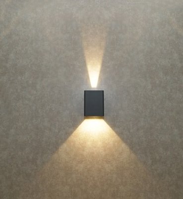 柏泓~舞光 DanceLight LED 18W 戶外雙窗壁燈~OD-2349~防水~可調角度~黃光