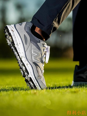 得利小店New Balance紐百倫 Heritage Golf 24新款男士帶釘男士高爾夫球鞋