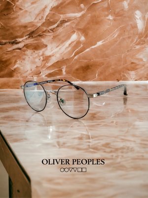 【本閣】OLIVER PEOPLES OV5988 美國品牌手工眼鏡玳瑁色大圓框 木紋鏡腳 可調鼻墊 Eyevan 金子