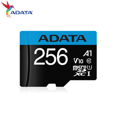 【原廠保固】威剛 Premier 256G microSDXC UHS-I C10 A1記憶卡 (ADC10-256G)