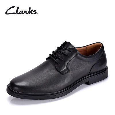 Clarks其樂男鞋簡約系帶耐磨商務正裝舒適真皮皮鞋 Un Tailor Tie