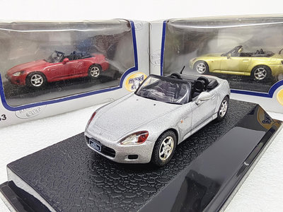 汽車模型 車模 收藏模型maxi car 1/43 本田 S2000 合金汽車模型