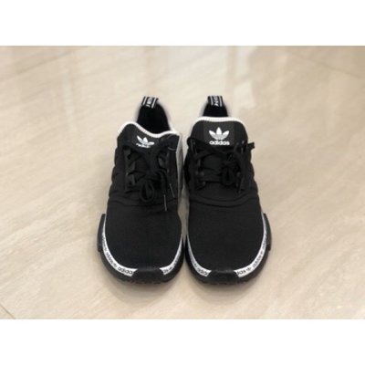 【正品】Adidas NMD R1 W 黑白 熊貓 串標 黑底 FV7307潮鞋