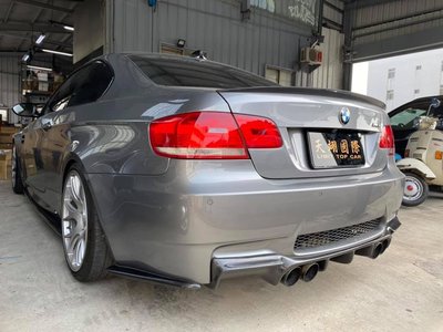 【天翊國際】BMW E90 E92 M3 T款 碳纖維 後保定風翼