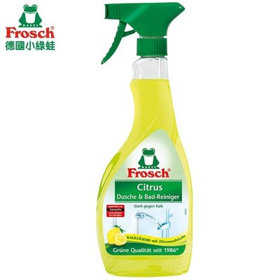 促銷中 德國Frosch 天然檸檬浴廁清潔噴劑500ml*4入 004