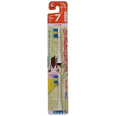 日本製 minimum HAPIKA 兒童電動牙刷替換刷頭2入 3歲以上BRT-7 阿卡將AKACHAN 另有電動牙刷