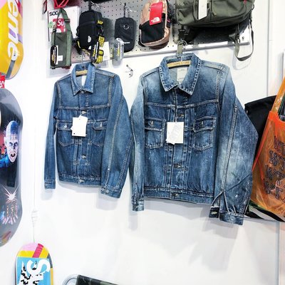 希望商店】VISVIM SS 101 JKT JUMBO DAMAGED 18AW 潑漆油污水洗牛仔