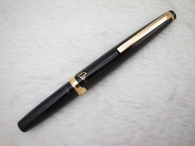 A665 百樂 日本製 elite 短鋼筆 18k 中字尖鋼筆(銥點好看)(標準桿)(8成新無退漆)