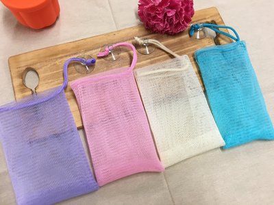 涵 手作工坊-台灣製手工皂起泡網 香皂袋（100入）