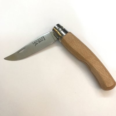 法國拉奇歐Laguiole 高端品牌 櫸木刀柄 不鏽鋼折刀