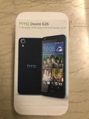 宏達電 HTC Desire626二手手機 二手空機  零件機（附原廠盒子 配件）（無故障）（可充電 可正常使用 可接聽電話）（7成新左右）（可面交）