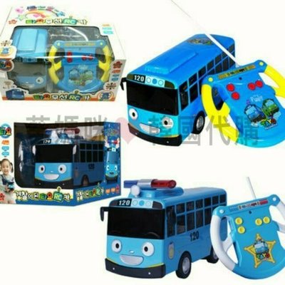 可超取🇰🇷韓國境內版 小巴士 tayo 警車 無線 巴士 車 玩具遊戲組