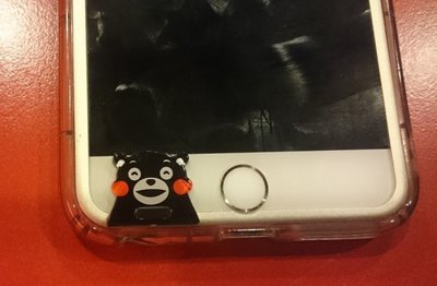 TINA88小舖~~日本製 熊本 金色櫻花 圖案 手機防貼片、日本熱銷