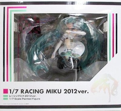 日本正版 FREEing Racing MIKU 賽車初音 初音未來 2012 1/7 模型 公仔 日本代購