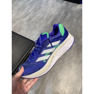 ADIDAS ADIZERO BOSTON 10 M 藍 綠 廣告款 慢跑鞋 男鞋 FZ2498