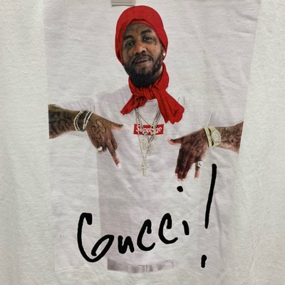 Supreme Gucci Mane Tee | Yahoo奇摩拍賣