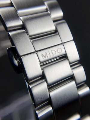 代用錶帶 鋼帶 皮錶帶 美度舵手M005 M038原裝鋼錶帶M005430A M005614A原廠MIDO精鋼錶鏈