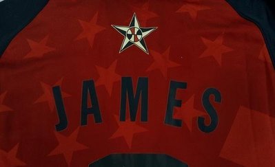NIKE LeBron James 2012 Olympic USA Basketball M 倫敦奧運 熱身服  KB