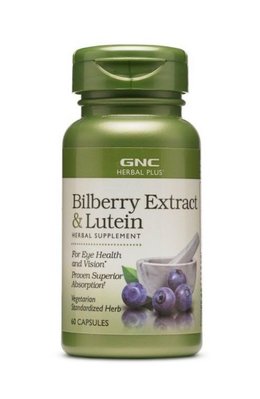 【預購】GNC Bilberry Extract & Lutein山桑子葉黃素 60顆