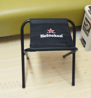 《友百貨》海尼根行軍椅/折疊休閒椅 折疊椅 板凳