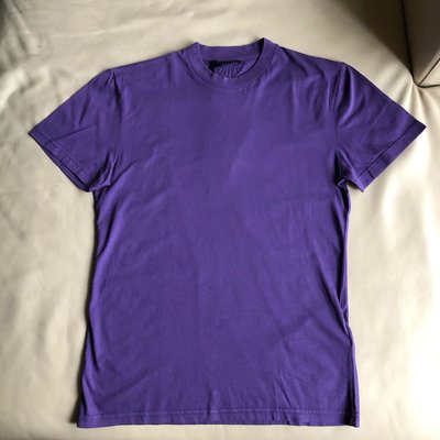 [品味人生2]保證全新正品 Prada 紫色 短T 短袖T恤 T恤 SIZE S XS