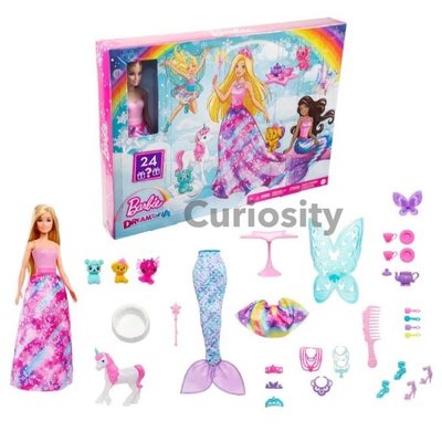 【Curiosity】現貨！Barbie芭比娃娃夢境烏托邦降臨節日曆 耶誕倒數日曆HGM66 $1800↘$1199免運