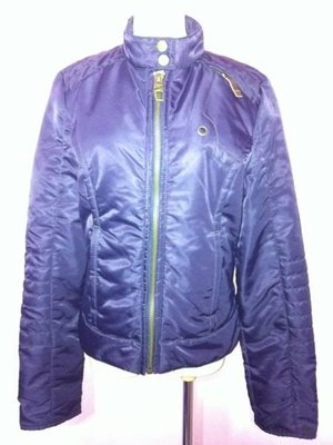 MISS SIXTY 深紫色保暖外套/風衣外套/騎士外套(A89)