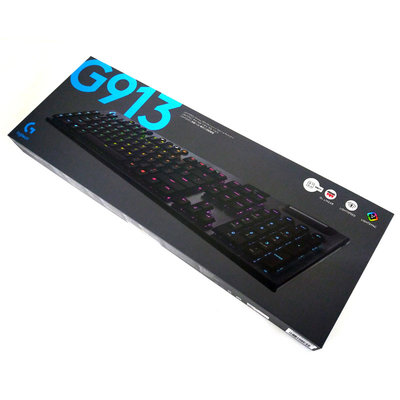 【MR3C】含稅公司貨 羅技 G913 LIGHTSPEED RGB機械式無線遊戲鍵盤 Linear線性軸 類紅軸
