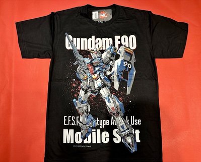 【小間搖滾】機動戰士鋼彈 GUNDAM F90☆進口Rockㄒ恤(S M L XL)