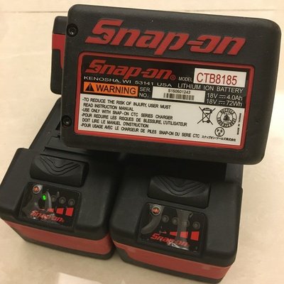 Snap-on CTB8185、CTB7185、CTB4185原 裝進口 snapon工具 鋰電池 實耐寶