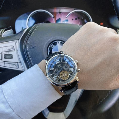 直購#江詩丹頓，日月星辰系列 手錶男士全自動機芯 簡約時尚男錶 尺寸：表徑40mm 10mm