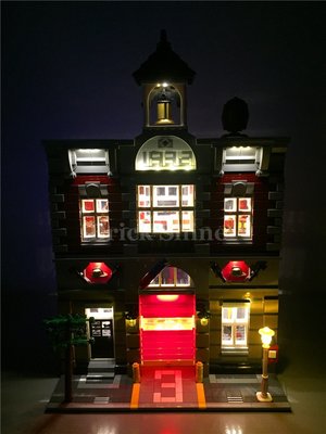 現貨 燈組 樂高  LEGO 10197 消防局  CREATOR系列  全新未拆   BS燈組 原廠貨