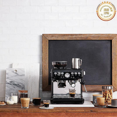 【精選】鉑富Breville BES870半自動意式蒸汽澳洲咖啡機家用磨豆打奶泡