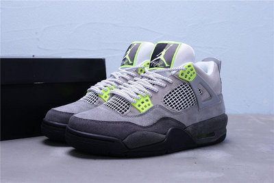 Air Jordan 4 LE Air Max 95 Neon 麂皮 灰綠 籃球鞋 男鞋 CT5342-007【ADIDAS x NIKE】