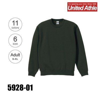 【Shopa】現貨 特價 日本 United Athle10.0 磅數 內裏刷毛 長袖 大學 T UA 5928