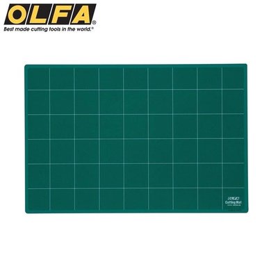 現貨熱銷-日本OLFA專業八開切割墊NCM-S經典綠3mm厚裁墊A3切割墊8開裁切墊切割布墊防滑墊板模型美工墊