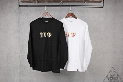 【HYDRA】HUF Phoenix Long Sleeve T-Shirt 火焰 刺繡 長T【TS00783】