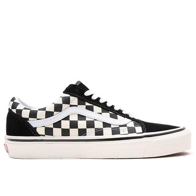 【Runner潮鞋鋪】VANS OLD SKOOL 36 DX CHECKERBOARD 棋盤格黑白【VN0A38G2OAK】