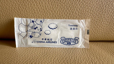 華航 CHINA AIRLINES 飛翔皮卡丘計劃 寶可夢 超可愛 皮卡丘彩繪機 濕紙巾 收藏