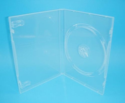 【臺灣製造】1個-單片裝14mm PP霧透 CD盒/DVD盒/光碟盒/CD殼/有膜