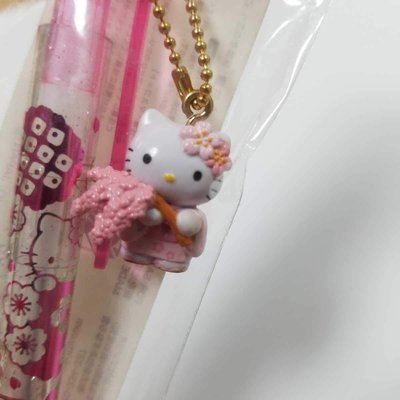 日本製 sanrio 三麗鷗 HELLO KITTY 自動鉛筆 凱蒂貓 和服櫻花款