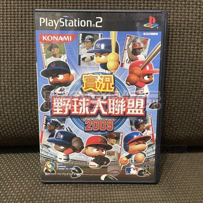 無刮 亞日版 PS2 實況野球 2009 實況棒球 2009 正版 遊戲 8 T991