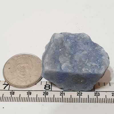 藍線石 40g 原礦 原石 礦石 小礦標 收藏 教學 標本 礦物標本7M15Z