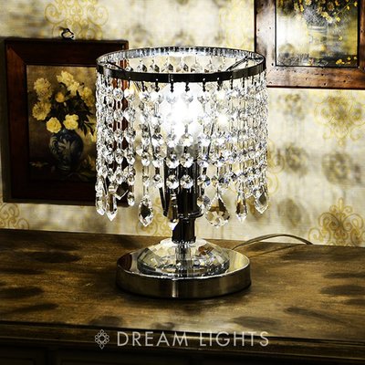 【DREAM LIGHTS】時尚風格水晶桌燈  Cyril T8005-1