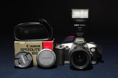 5/5結標 【實用級 】Canon Eos Kiss+Tamron 28-80mm F3.5-5.6 + Canon 188A A040995 -相機 攝影周邊