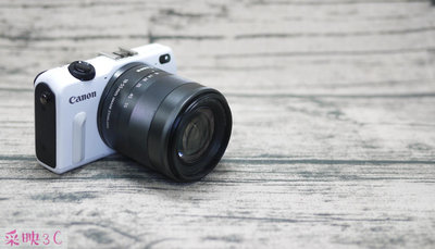 Canon EOS M2 + EF-M 18-55mm 白色 標準變焦鏡組