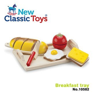 荷蘭 New Classic Toys 法式早餐切切樂 10582 廚房玩具 扮家家酒 角色扮演【小瓶子的雜貨小舖】