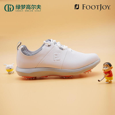 眾信優品 FootJoy高爾夫球鞋女士年新款eComfort有釘運動休閑舒適鞋子GF1179