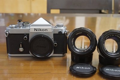稀有美機 Nikon F2尖頭眼平觀景器DE-1+Nikkor-S.C. Auto 50mm F1.4 FM2 F3