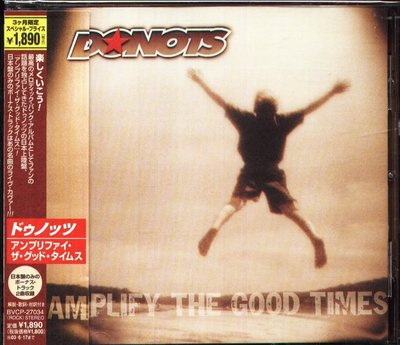 K - Donots - Amplify the Good Times - 日版 CD+2BONUS - OBI